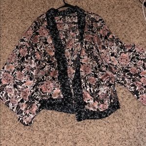 Floral kimono